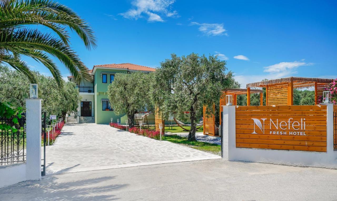 Nefeli Fresh Hotel By Del Mare Skala Rachoni  Esterno foto