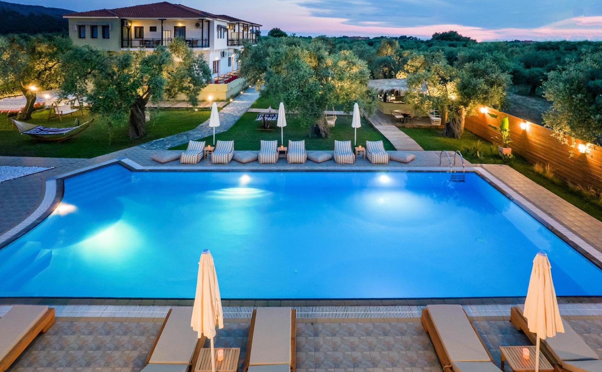 Nefeli Fresh Hotel By Del Mare Skala Rachoni  Esterno foto